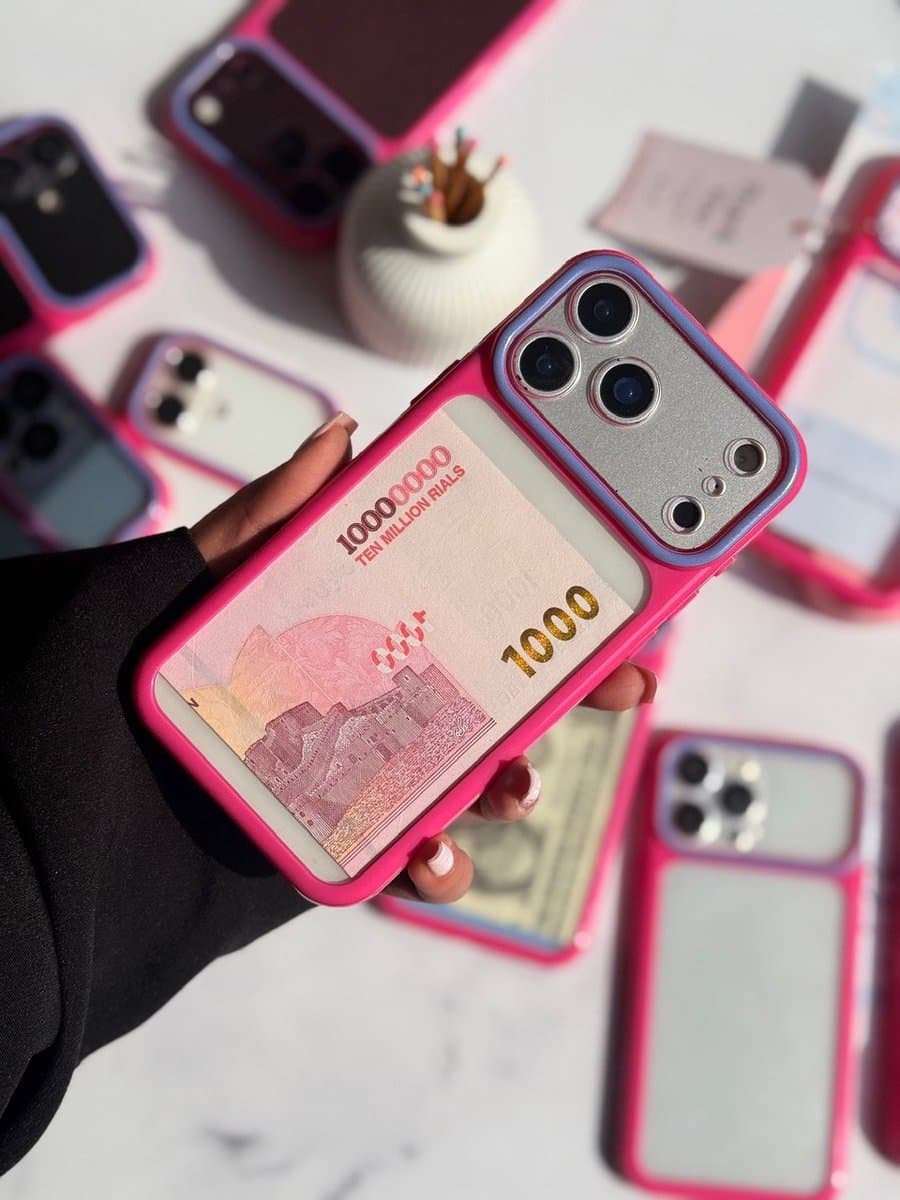 قاب Pink Frame (کدC2333) مناسب برای iPhone 17 — تصویر ۴