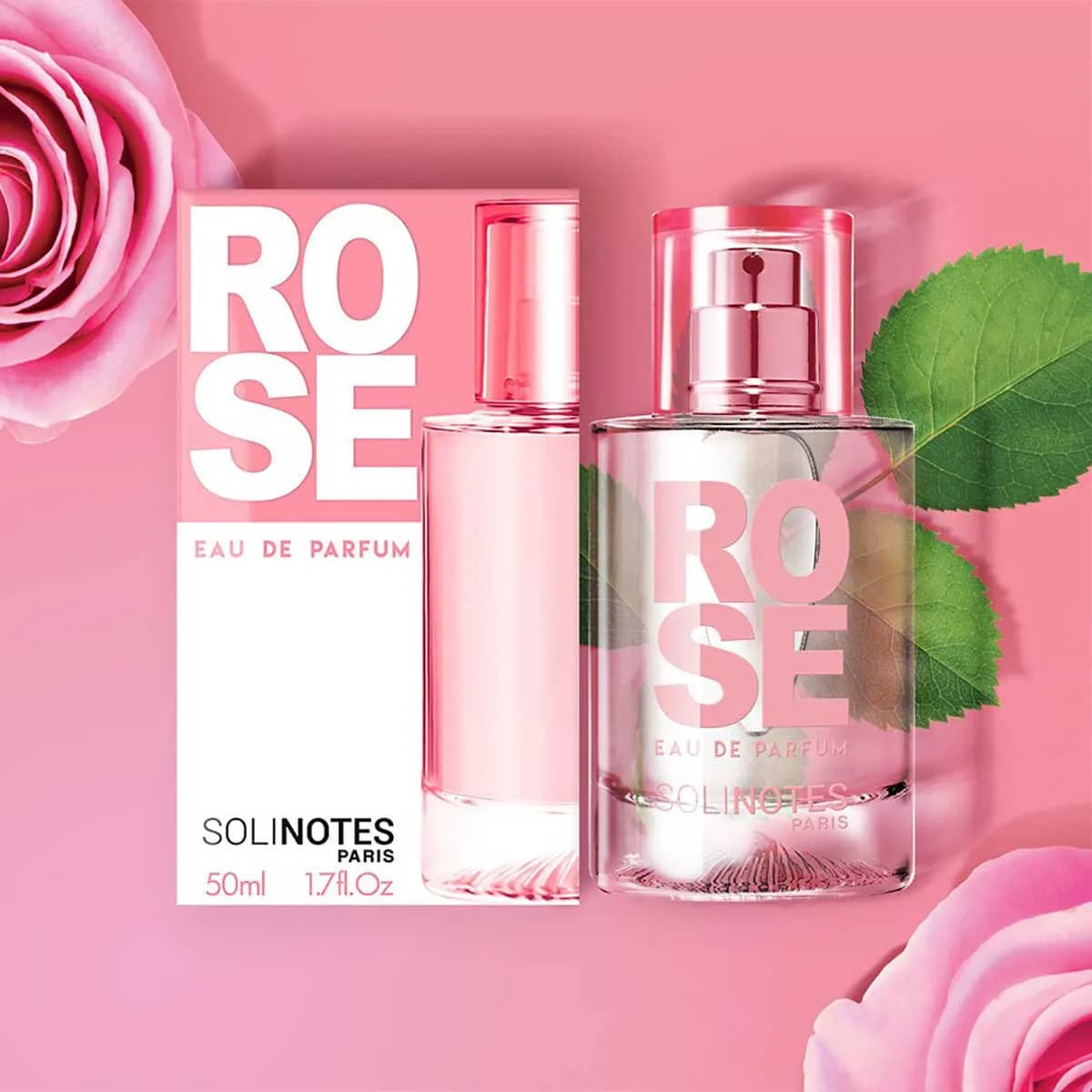 ادکلن زنانه سولینوتس مدل Rose حجم 50 میلی لیتر — تصویر ۲