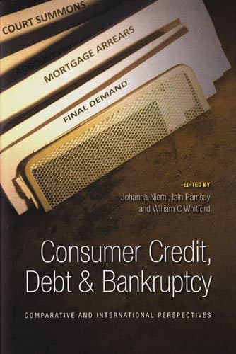 کتاب Consumer Credit, Debt and Bankruptcy: Comparative and International Perspectives نسخه کامل
