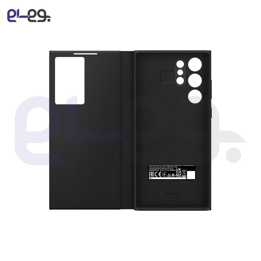 کیف کلاسوری سنسوردار اصلی سامسونگ Galaxy S22 Ultra مدل Clear View Cover (خرید مطمئن از نمایندگی رسمی سامسونگ) — تصویر ۷