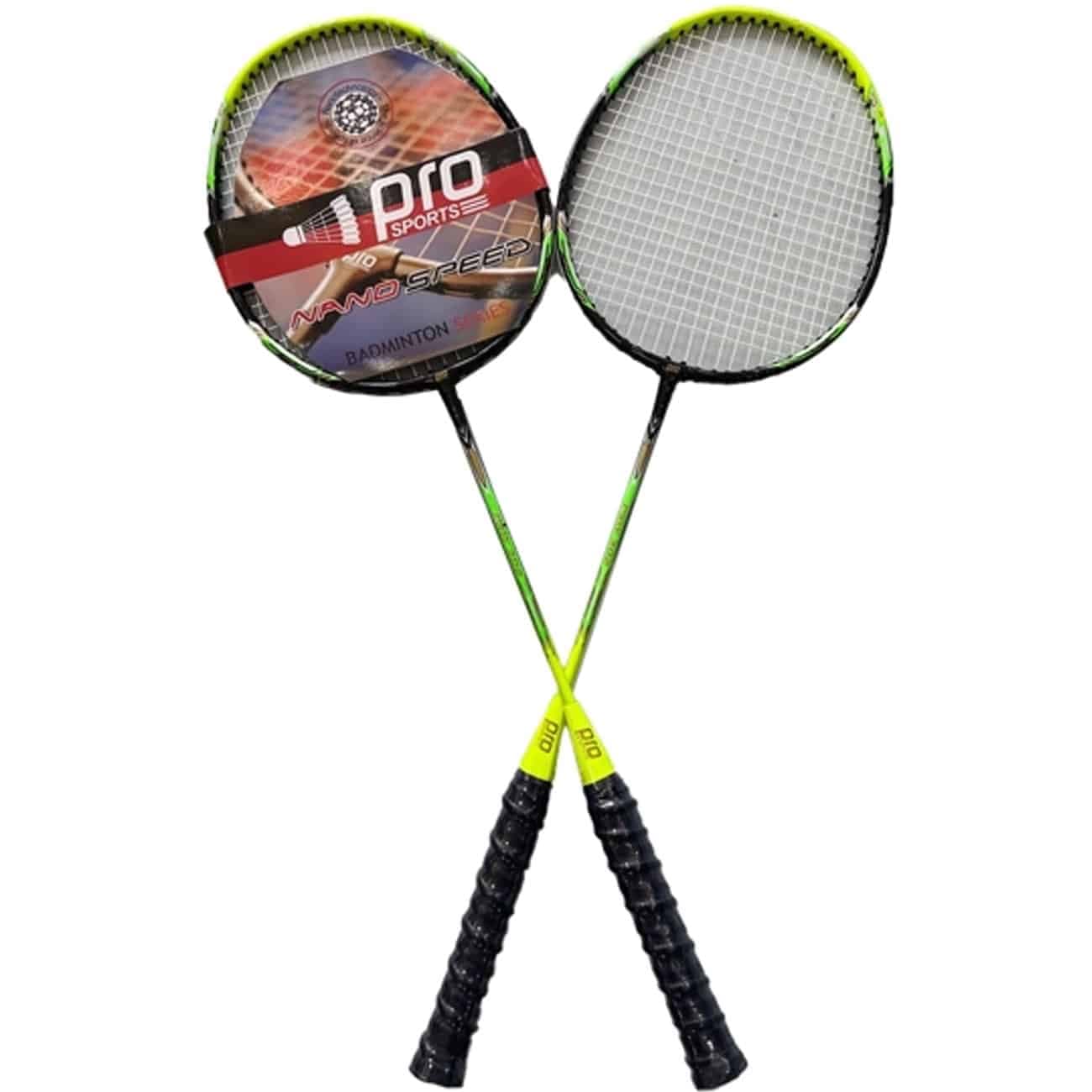 راکت بدمینتون پرواسپورتز PRO SPORT مدل PSW-302 بسته دو عددی — تصویر ۳