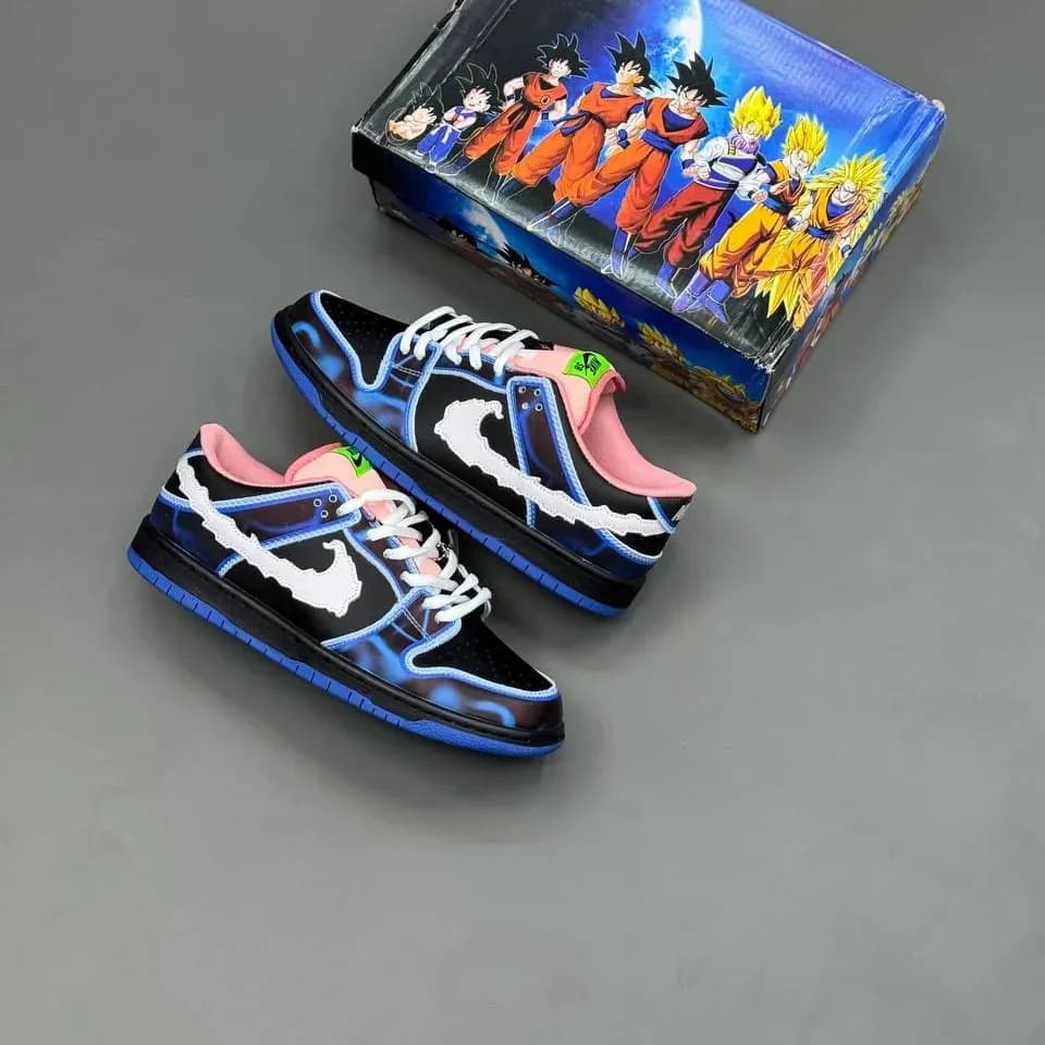 کفش جردن وان لو SB دانک ونوم مستر کوالیتی | Jordan 1 Low SB Dunk Venom — تصویر ۴