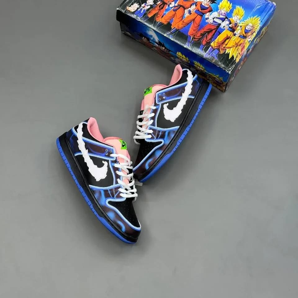 کفش جردن وان لو SB دانک ونوم مستر کوالیتی | Jordan 1 Low SB Dunk Venom — تصویر ۳
