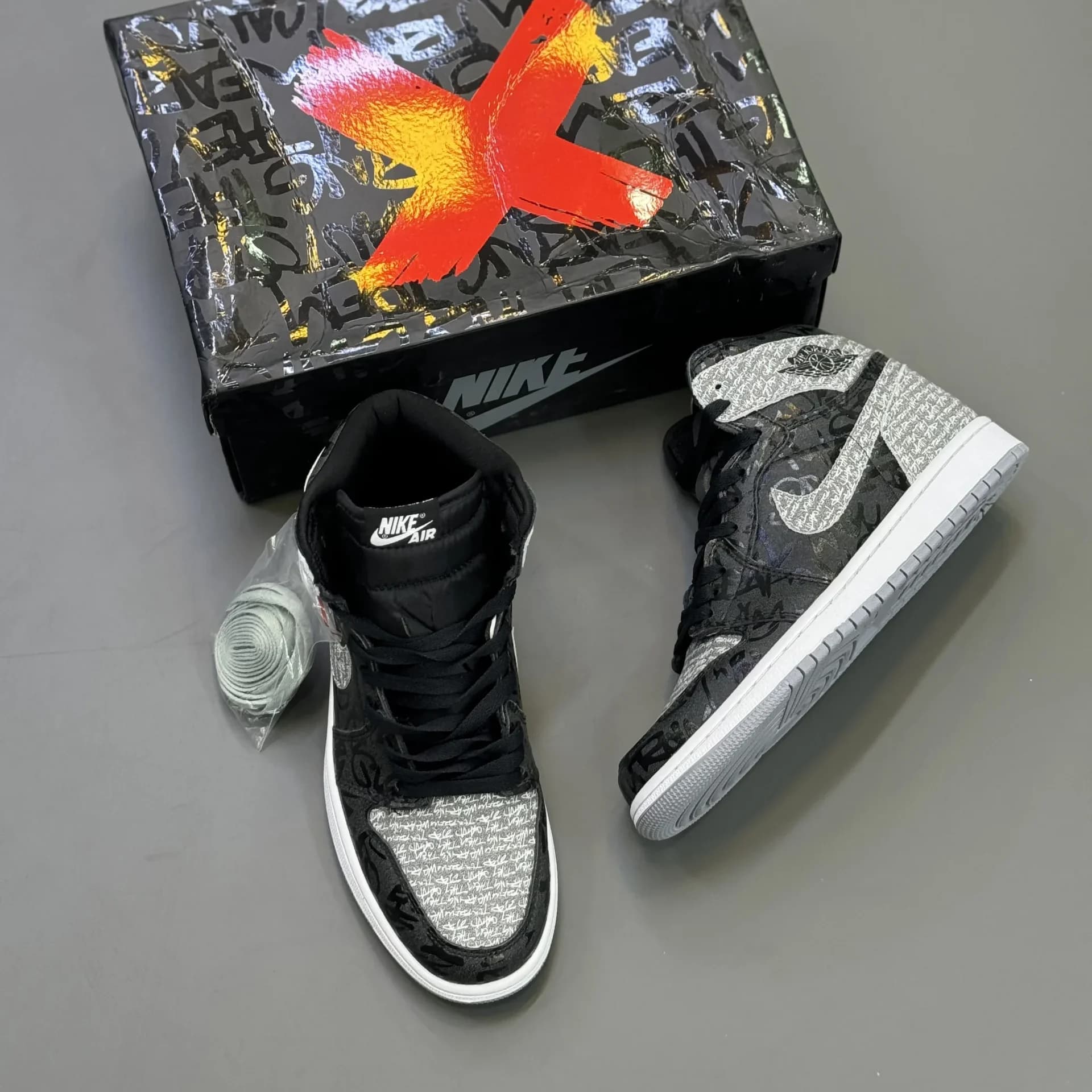 کفش جردن وان ساقدار ربلیونر (Jordan 1 High Rebellion Master Quality) وارداتی — تصویر ۲