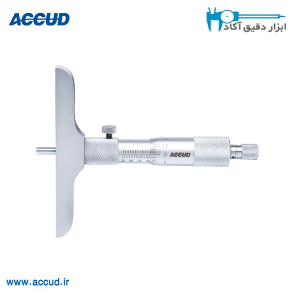 میکرومتر عمق سنج Accud (آکیود اتریش با گارانتی شرکتی) مدل 391-006-01