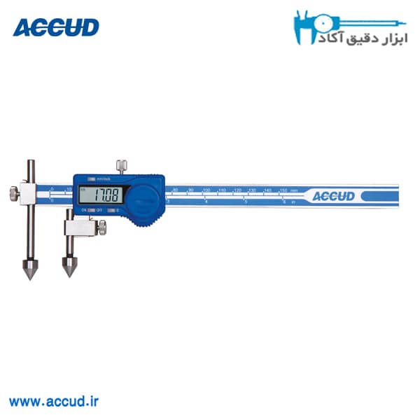 کولیس مرکز یاب دیجیتال 30 سانتی متر Accud (اکود با گارانتی شرکتی) مدل 151-012-11