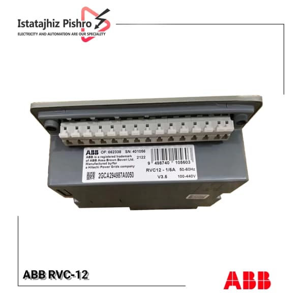 رگولاتور بانک خازن ABB RVC-12 — تصویر ۳