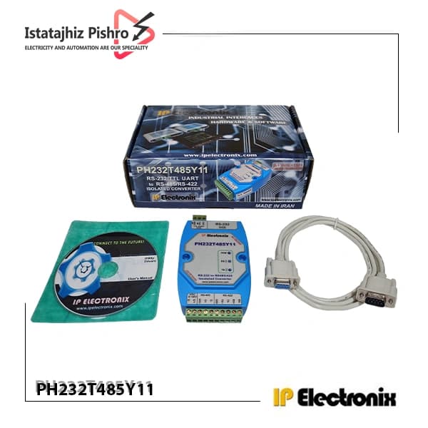 مبدل سریال RS232/TTL USART به RS485/RS422 مدل PH232T485Y11 — تصویر ۸
