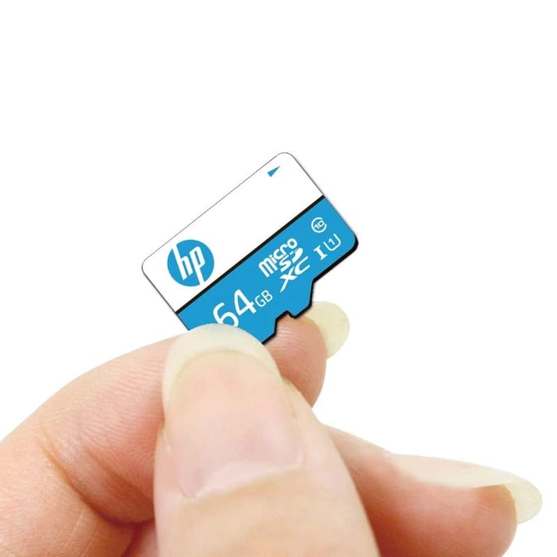 کارت حافظه microSDXC اچ پی مدل MI310 استاندارد UHS-I U1 سرعت 100MBps ظرفیت 64 گیگابایت به همراه آداپتور SD — تصویر ۲