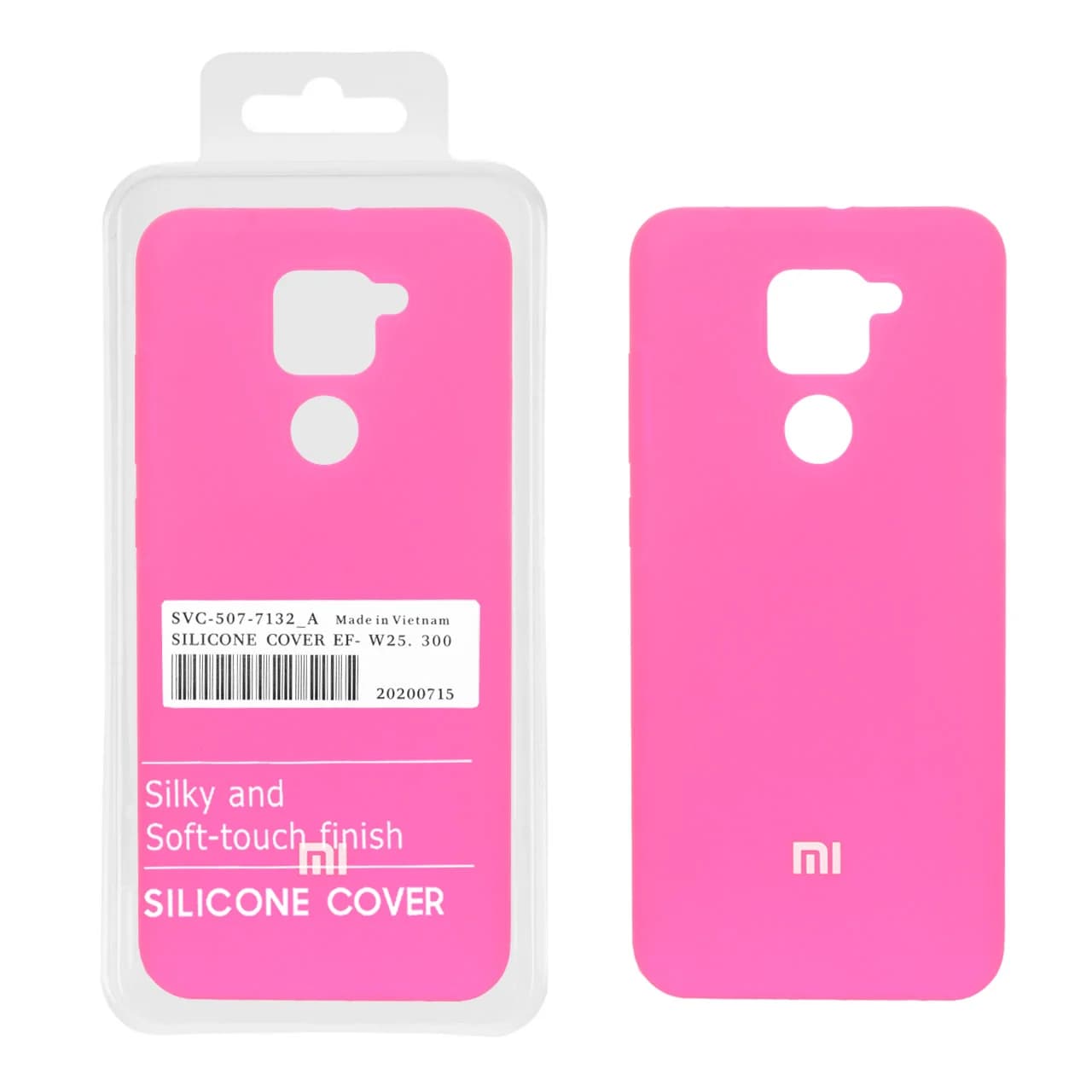 قاب سیلیکونی پاک کنی اورجینال درجه یک Xiaomi Redmi Note 9 / Redmi 10X 5G / Redmi 10X Pro 5G — تصویر ۲