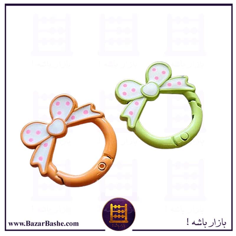 مدبر کارابین طرح پاپیون بسته 5 عددی — تصویر ۲