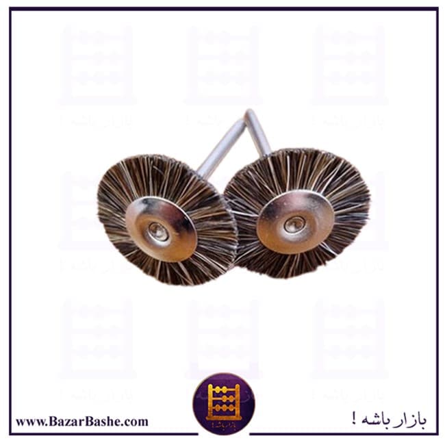 فرچه پرداخت فلزی سر دریل و فرز