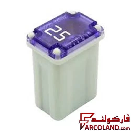 فیوز دوشاخ مادگی پایه بلند پک PEC اصل 25 آمپر
