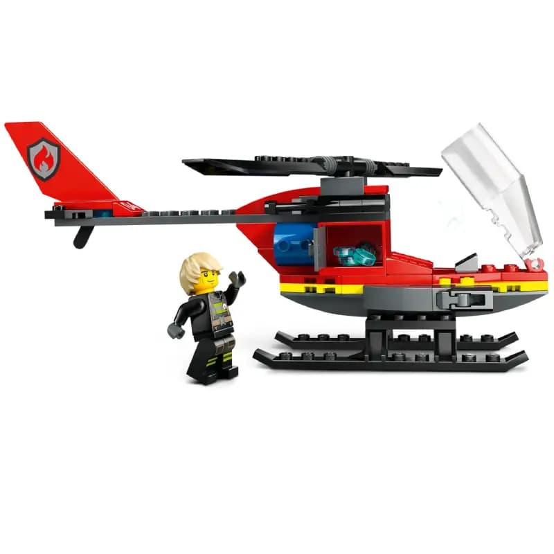 لگو Fire Rescue Helicopter سری سیتی کد 60411 — تصویر ۴