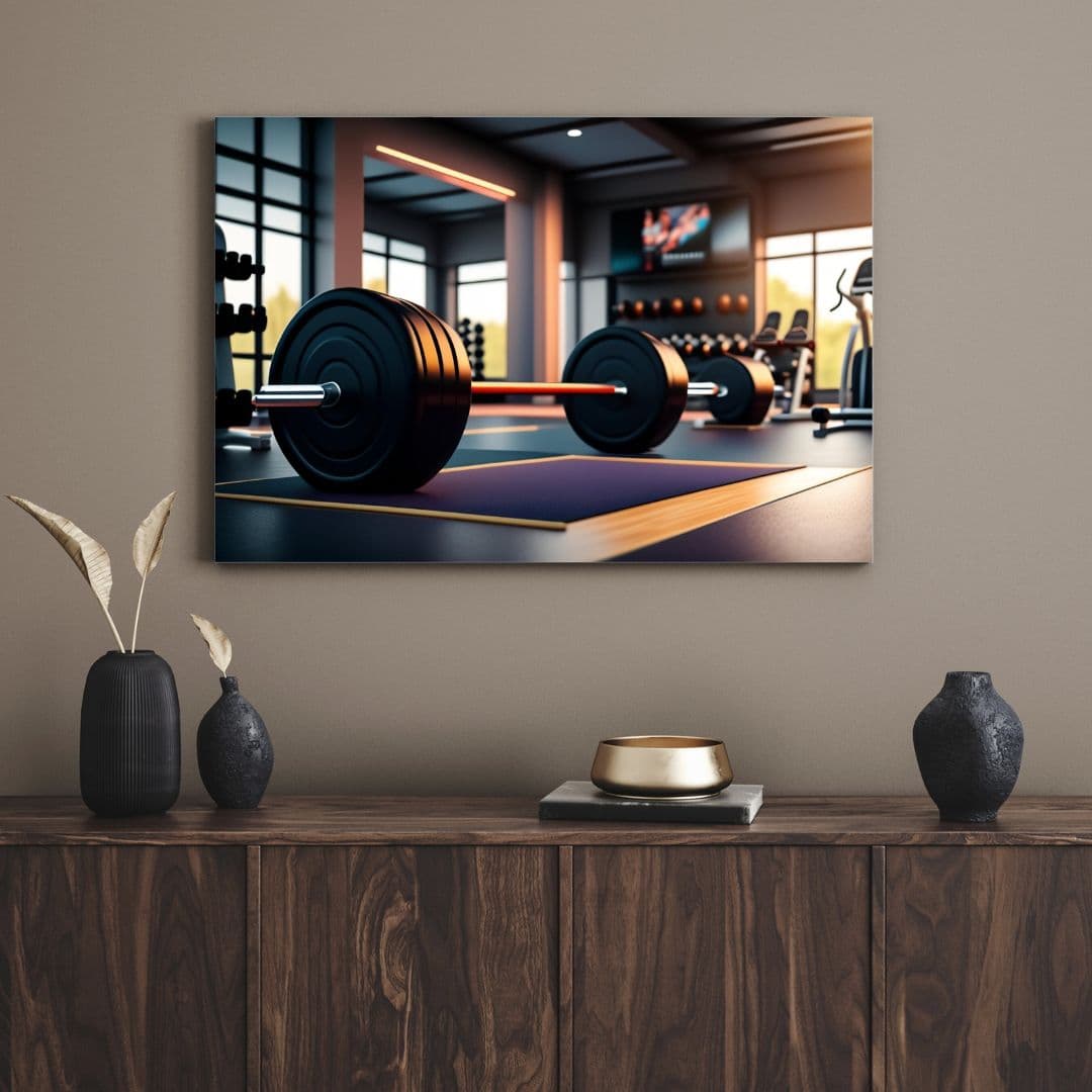 تابلو وزنه باشگاه weight club