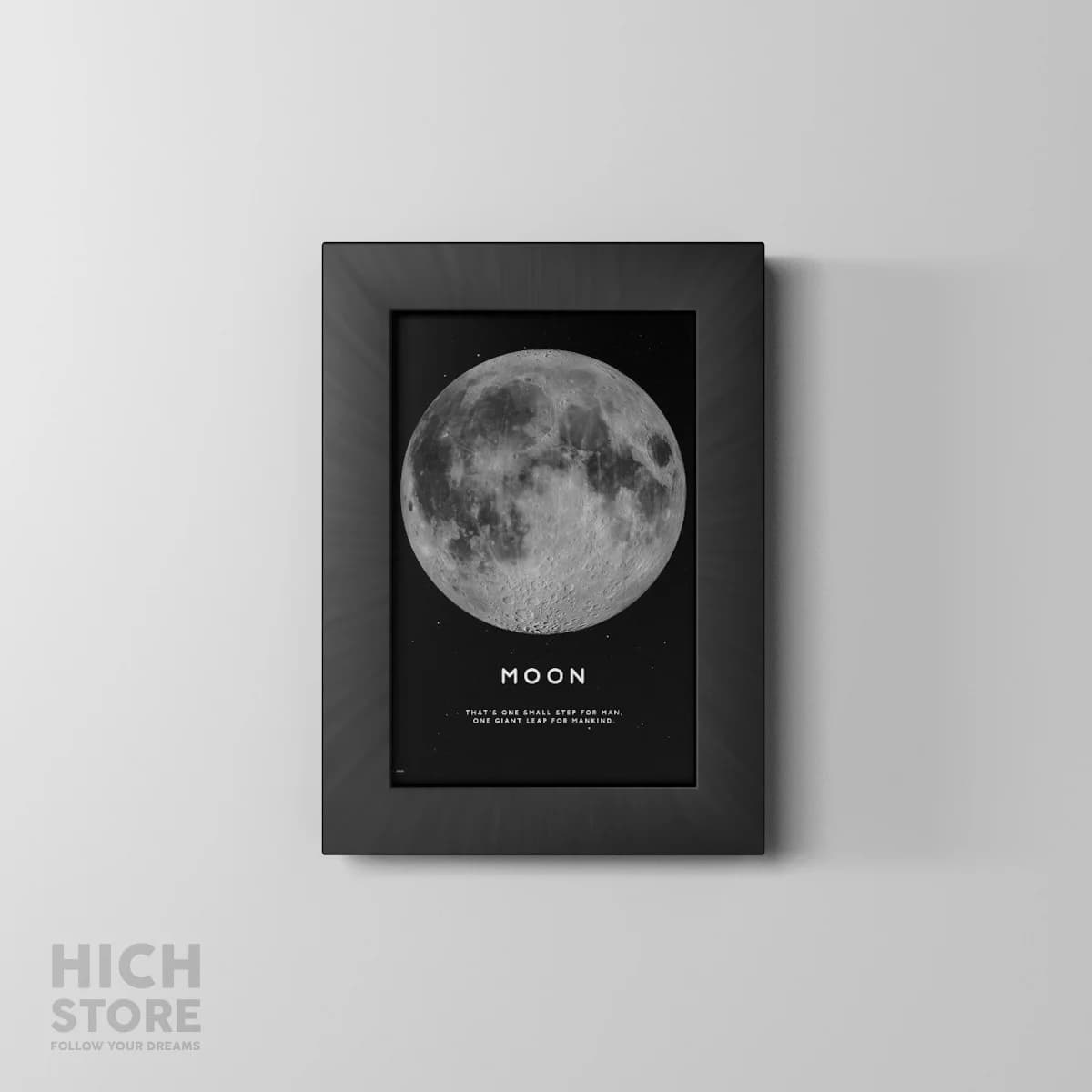 تابلو ماه مشکی