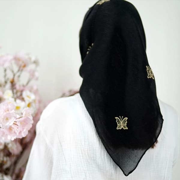 مینی اسکارف گلدوزی – 189 — تصویر ۴