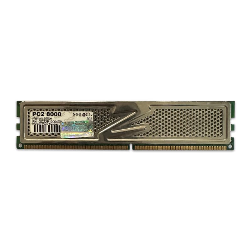 رم 2 گیگ اُسی زد OCZ Gold 2GB DDR2 800Mhz استوک — تصویر ۳