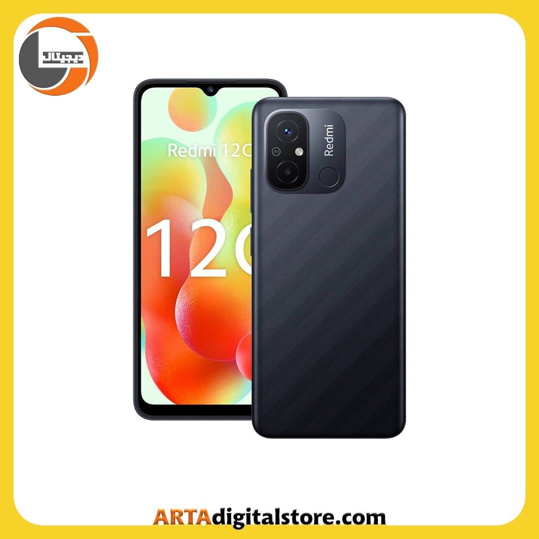 گوشی موبایل شیائومی Xiaomi Redmi 12C 6GB/128GB Graphite Gray — تصویر ۵