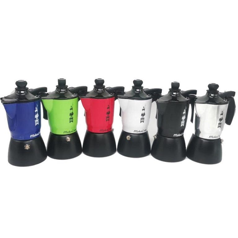 قهوه جوش دستی آلمینیومی 3CUP ROMANTIC HOME