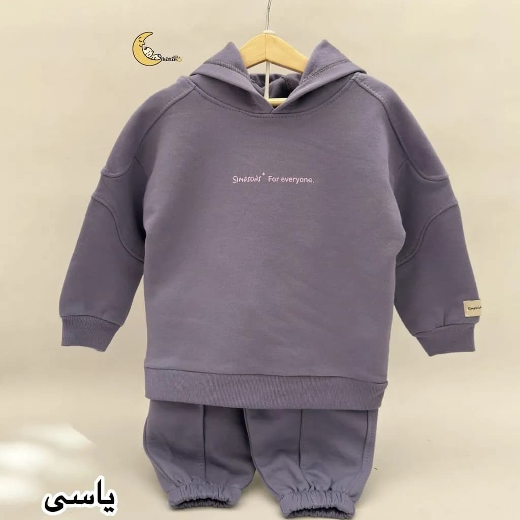 ست هودی و شلوار بچگانه توکرکی طرح سیمپسون — تصویر ۳
