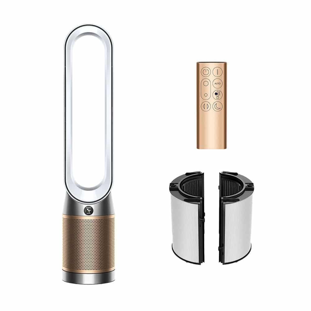 دستگاه تصفیه هوا دایسون Dyson Purifier Cool PC2 De-NOx TP12 رنگ سفید / طلایی — تصویر ۲