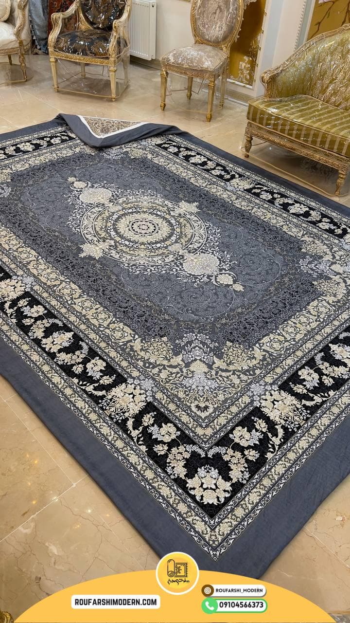 روفرشی کشدار(کاور فرش) و فرشینه کد RH 2162 — تصویر ۵