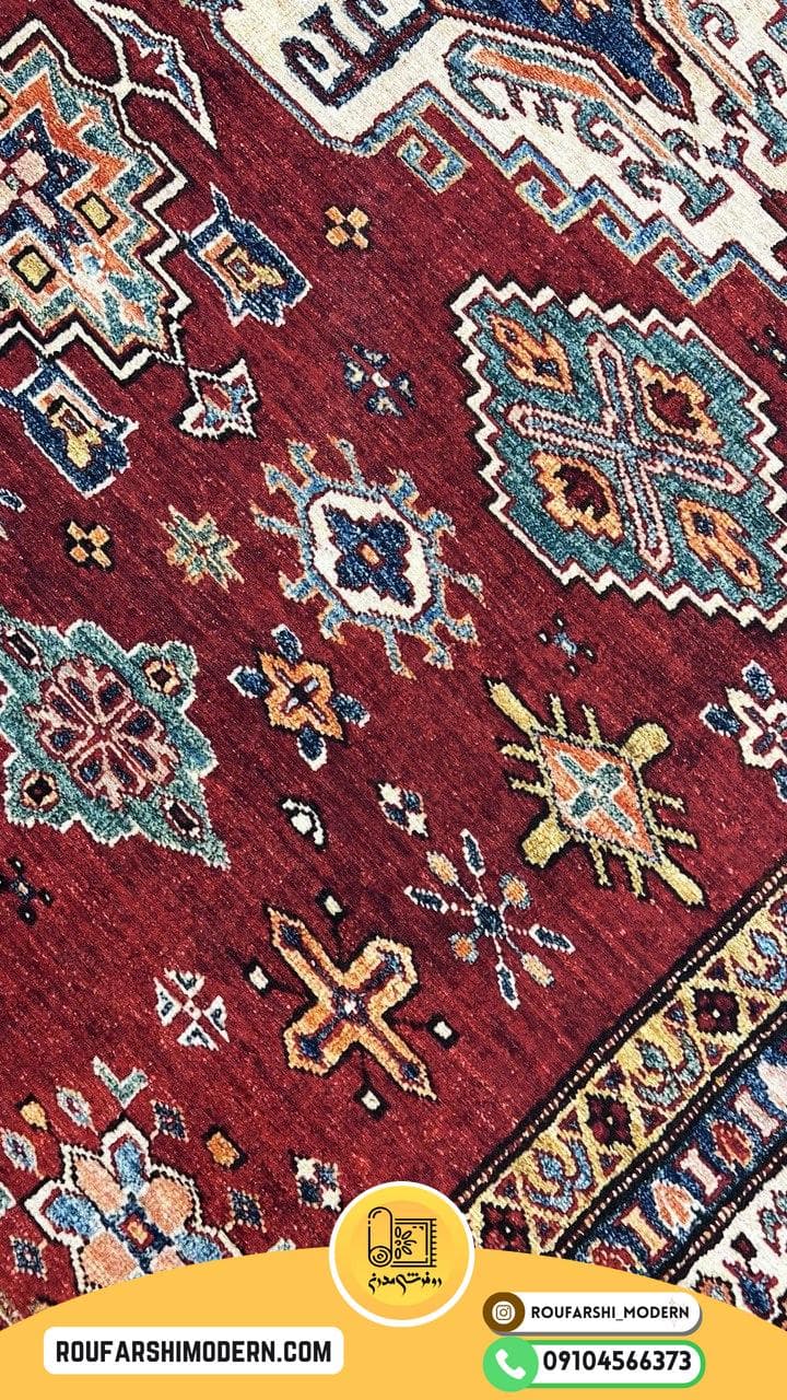 فرشینه و پادری طرح سنتی قابل سفارش در تمامی ابعاد کد 2061 — تصویر ۳