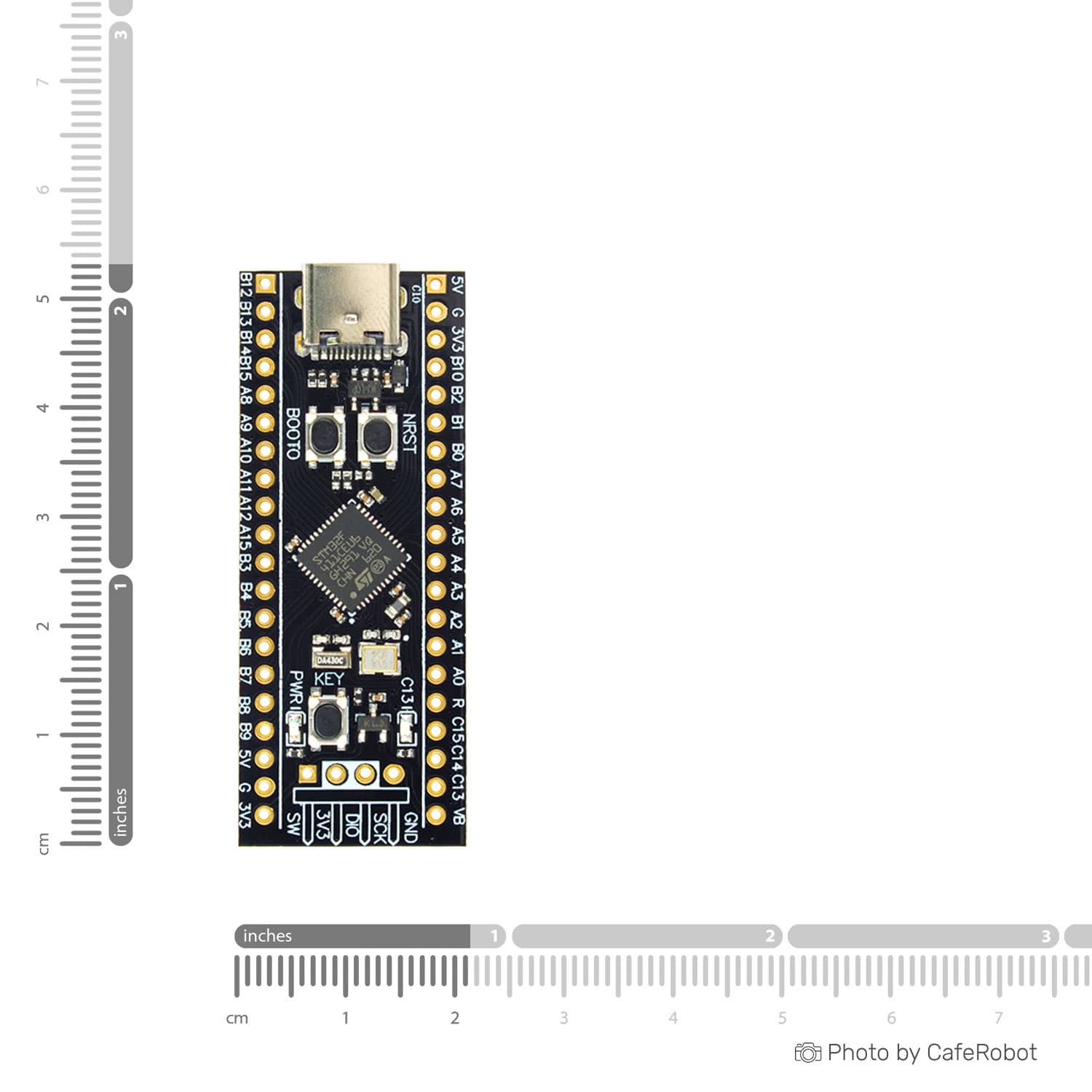 برد توسعه STM32F401CEU6 دارای میکروکنترلر STM32F4 — تصویر ۶