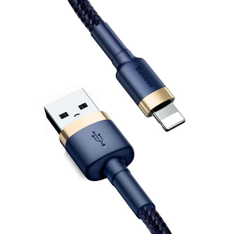 کابل لایتنینگ 2.4 آمپر باسئوس Cafule CALKLF-B طول 1 متر — تصویر ۵