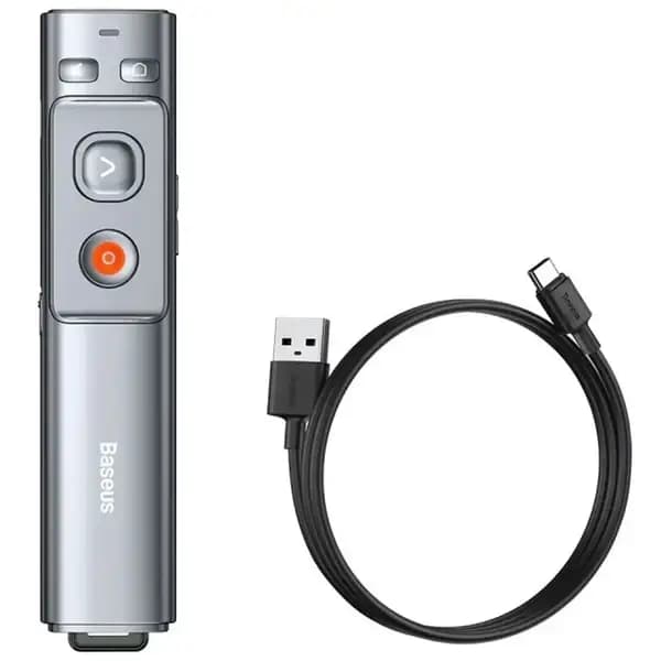 پوینتر و پرزنتر لیزر قرمز بیسوس Baseus Wireless Presenter — تصویر ۲