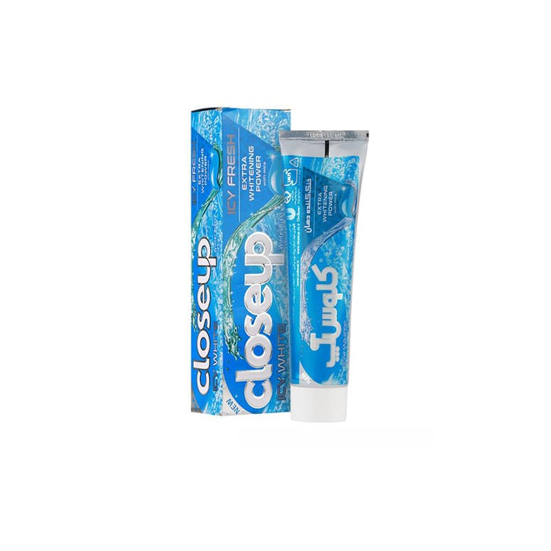 خمیر دندان سفید کننده و خنک کننده کلوس آپ مدل ICY FRESH حجم 125 گرم