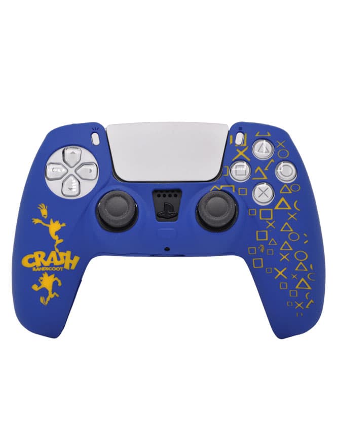 کاور دسته پلیاستیشن 5 طرح کرش بندیکوت- محافظ و روکش دسته PS5 با طراحی شخصیت Crash Bandicoot