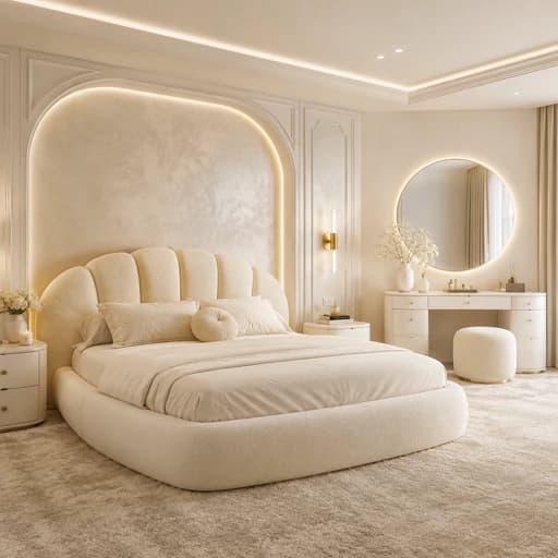 تخت خواب مدل آرام مبلمان فرنا مدل 1143595
