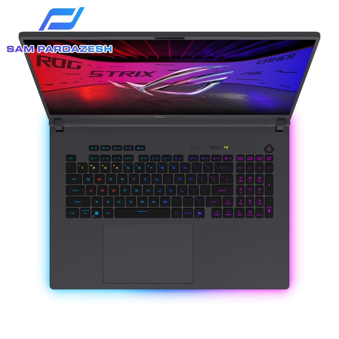 لپ تاپ گیمینگ ایسوس راگ 18 اینچی Asus ROG Strix G18 G815LW Core Ultra 9 275HX 64GB DDR5 1TB SSD 16GB RTX5080 — تصویر ۲