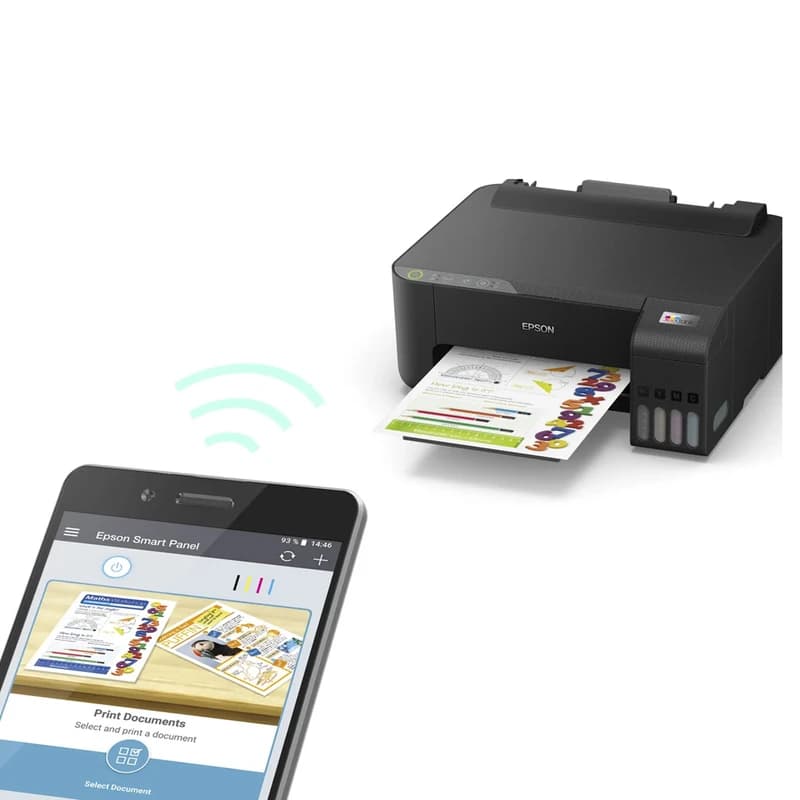 پرینتر جوهرافشان تککاره اپسون مدل EcoTank L1250 — تصویر ۳