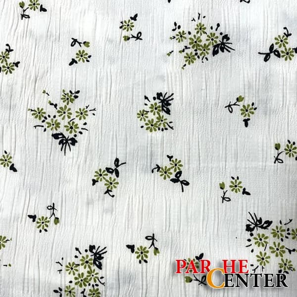 پارچه کریشه گلدار عرض 150 کد83