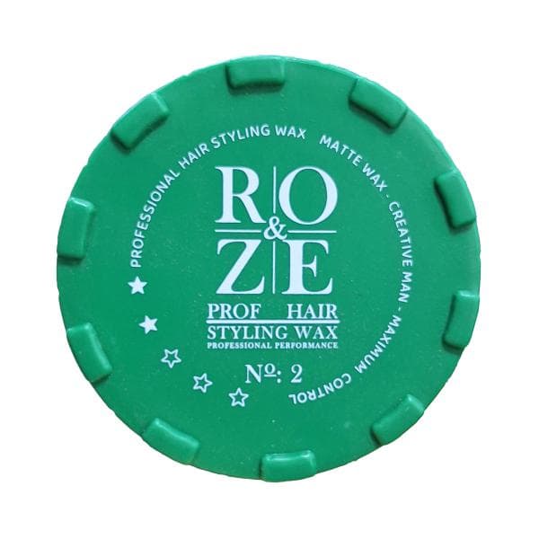 کرم واکس حالت دهنده مو RO&ZE رنگ سبز شماره 2 حجم 150 میل