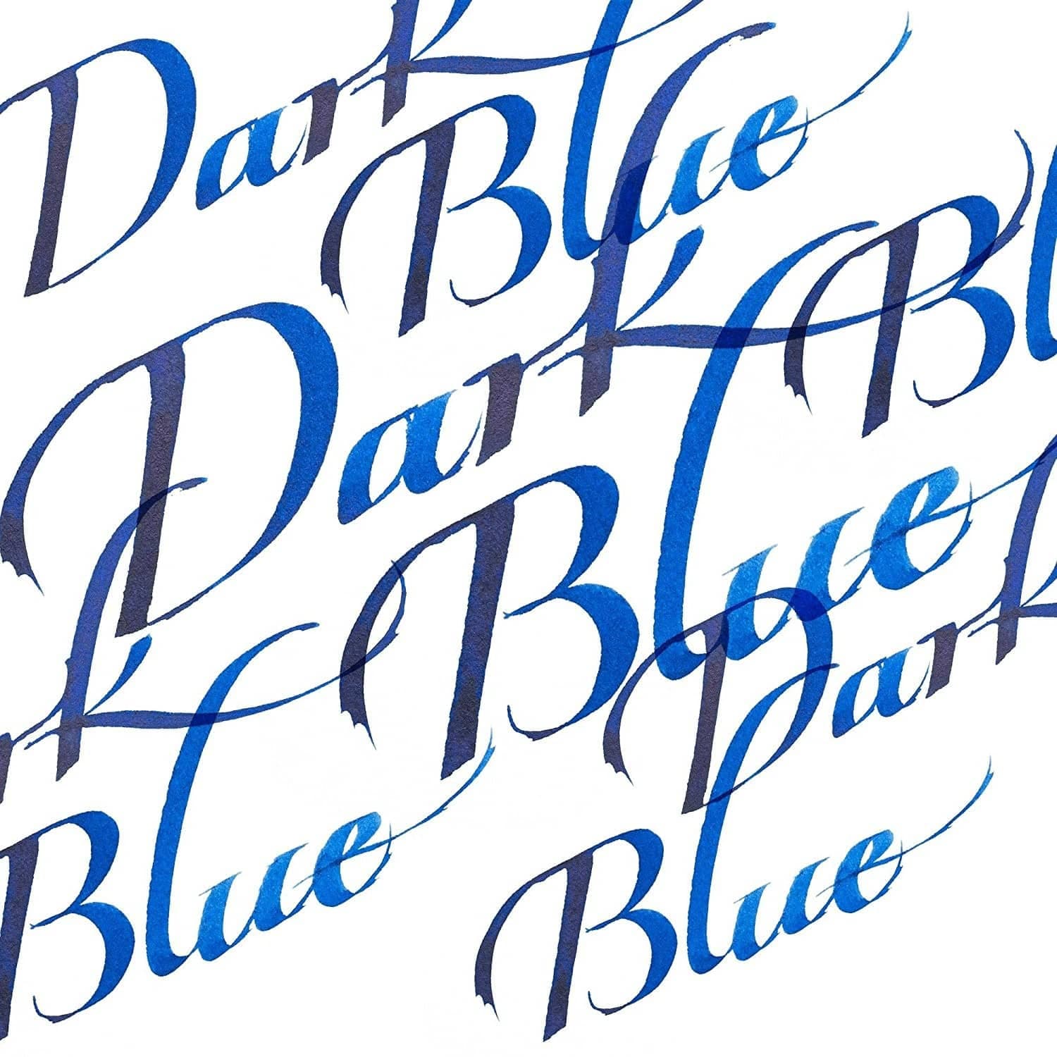 مرکب خوشنویسی آبی تیره وینزور Winsor Dark Blue — تصویر ۲