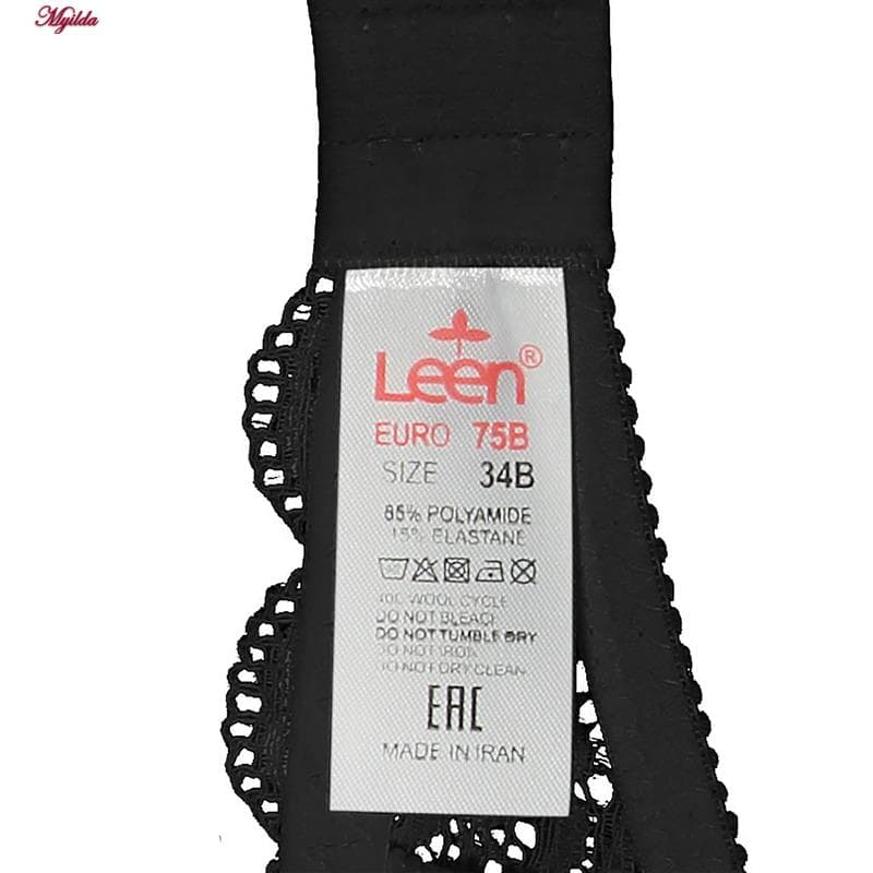 سوتین زنانه تور استرج لین مدل فنردار مشکی کد 4680-614 — تصویر ۵