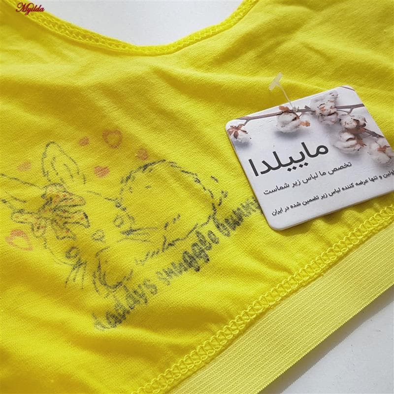 نیم تنه دخترانه مدل بدون پد کد 4686-1 بسته 3 عددی — تصویر ۷