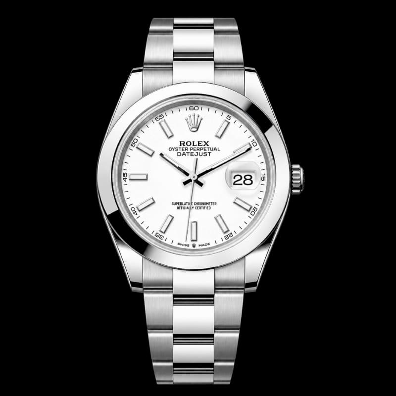 رولکس Datejust 41 سفید | رفرنس M126300-0005