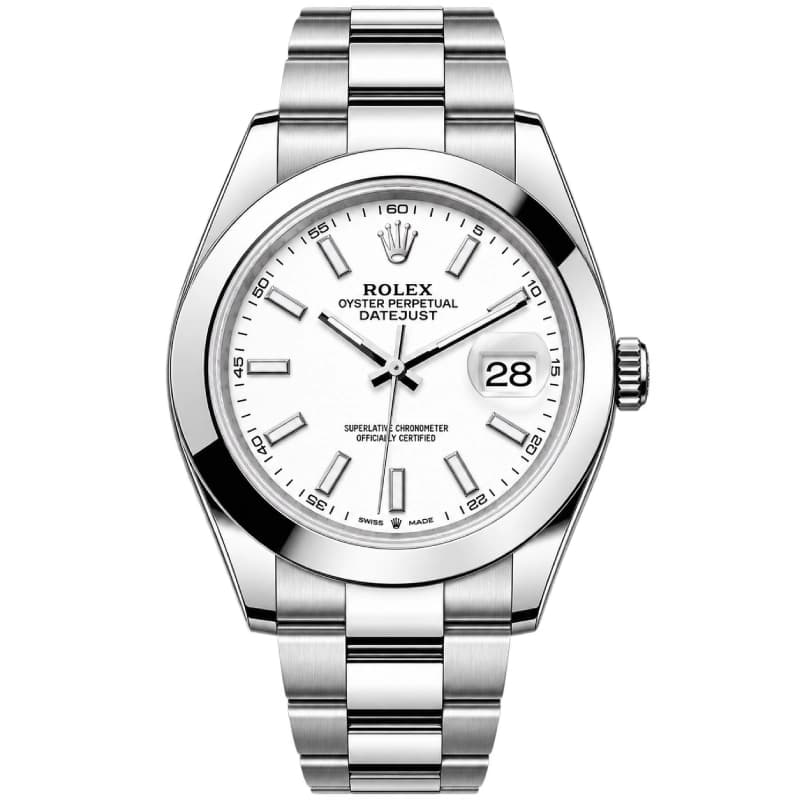 رولکس Datejust 41 سفید | رفرنس M126300-0005 — تصویر ۲
