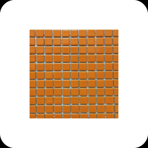 کاشی استخری 2/5*2/5نارنجی 03 گوهرفام