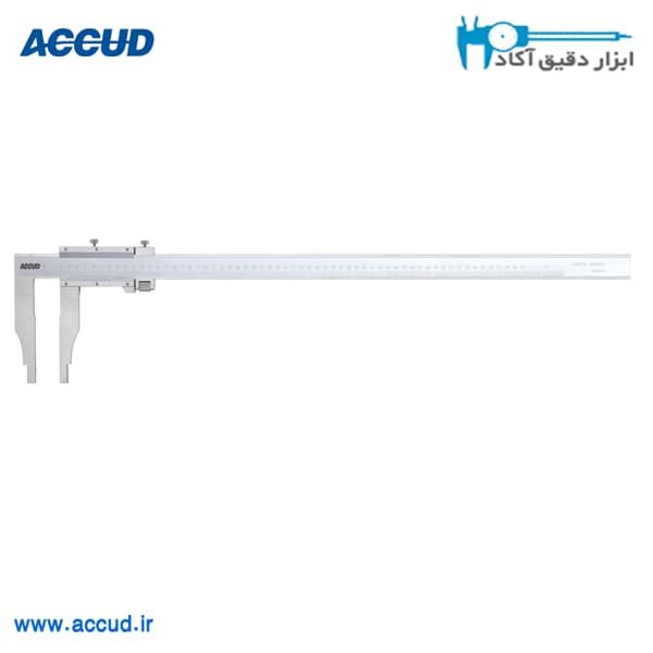 کولیس 100 سانتی متر ورنیه دار Accud (اکود با گارانتی شرکتی) مدل 127-040-11