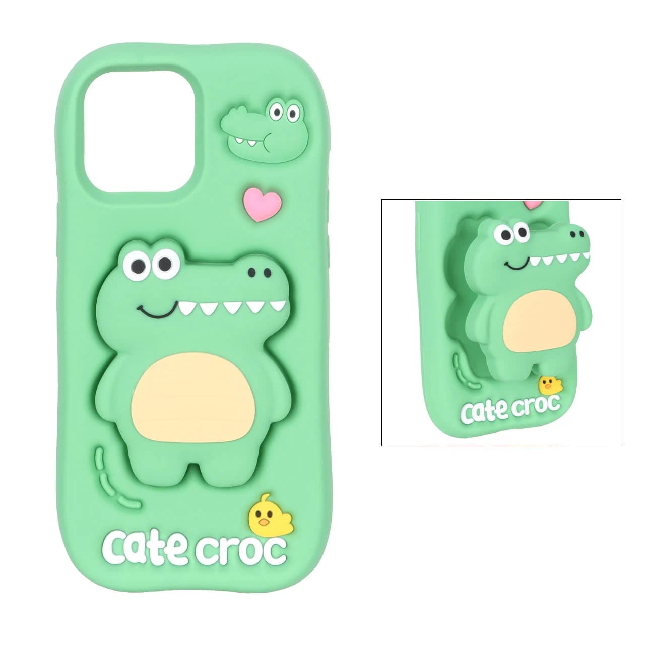 قاب Cate croc استندشو Apple iPhone 15 / iPhone 14 / iPhone 13