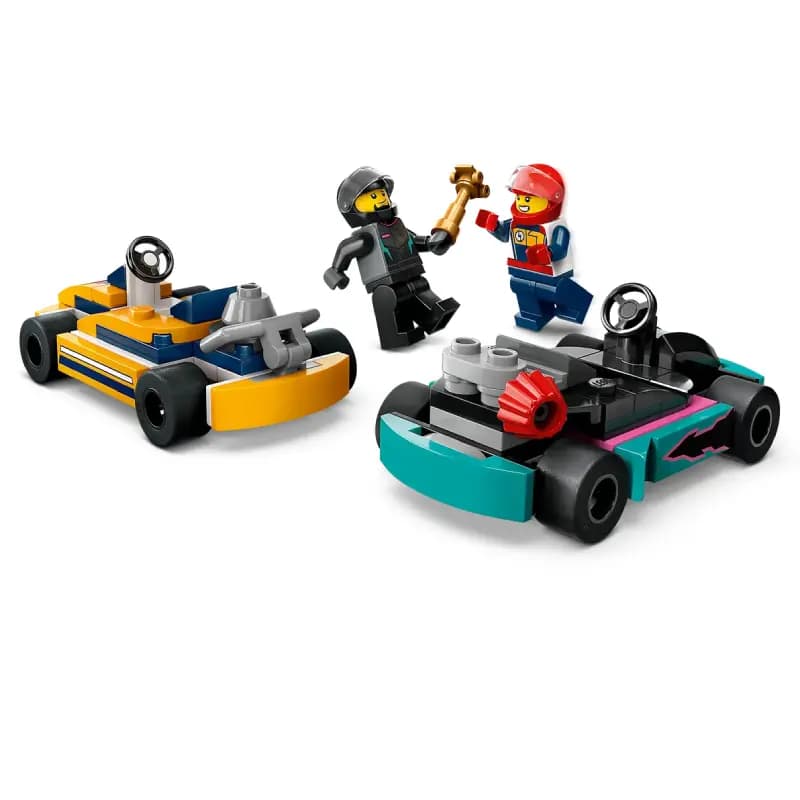 لگو Go-Karts and Race Drivers سری سیتی کد 60400 — تصویر ۴
