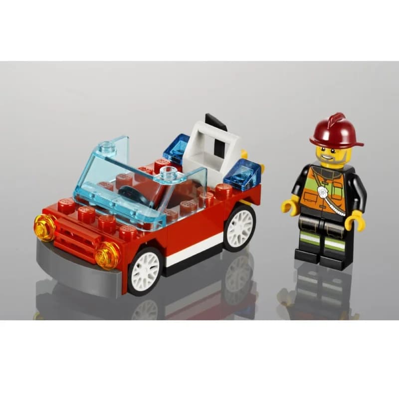 لگو Fire Car سری سیتی کد 30221 — تصویر ۲