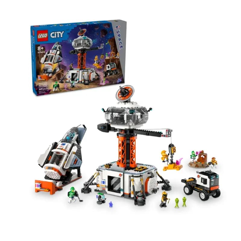 لگو Space Base and Rocket Launchpad سری سیتی کد 60434