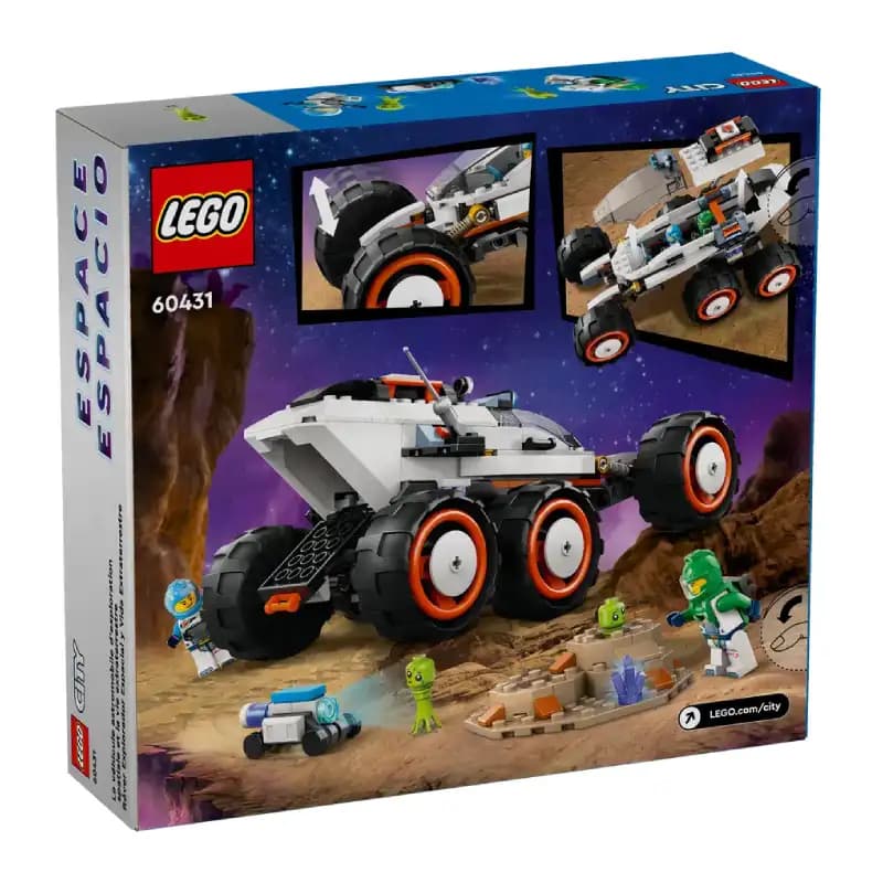 یک سفر بینکهکشانی با LEGO® City: Rover و موجودات فضایی